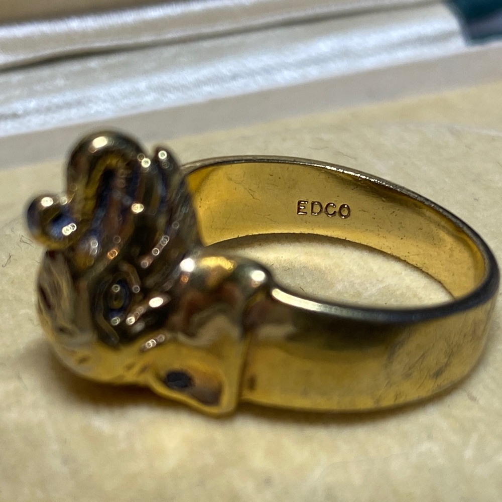Vintage Elephant Ring